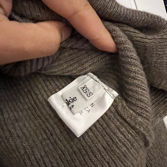 The Frankie Shop alpaca wool turtleneck sweater oversized XS/S - Picture 3 of 4